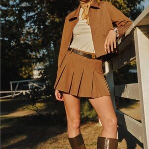 Reformation Brynlee Two Piece in Camel *NEW*